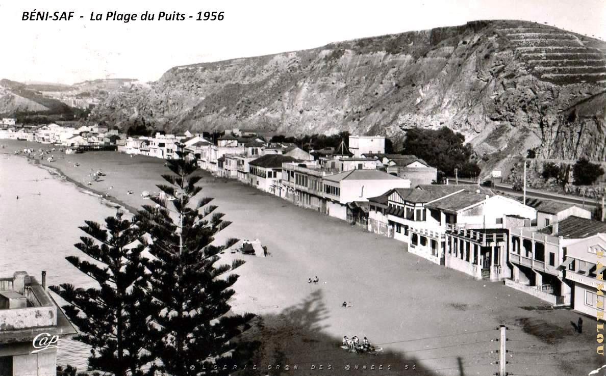 Beni-Saf - Plage du Puits - 1956.jpg